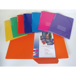 CARPETA DE GOMAS DE COLORES