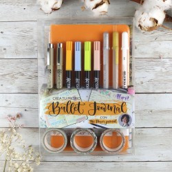 SET BULLET JOURNAL NARANJA INT