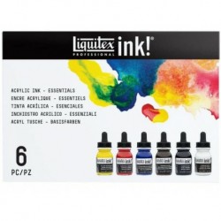 SET TINTA ACRILICA 6...