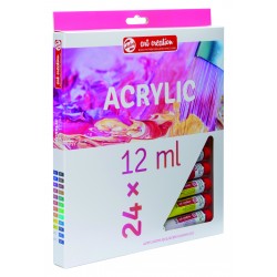 SET 24 TUBOS ACRILICOS 12ML...