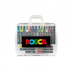 MALETA PLASTICO POSCA 20...