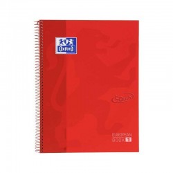 CUADERNO OXFORD CARMIN A4+...