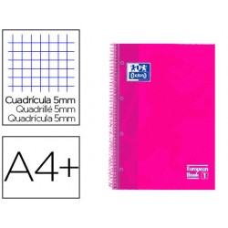 CUADERNO OXFORD ROSA FUSIA...