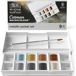 CAJA ACUARELAS WyN COTMAN...