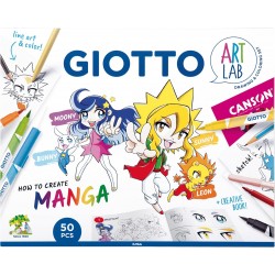 SET GIOTTO ART LAB MANGA